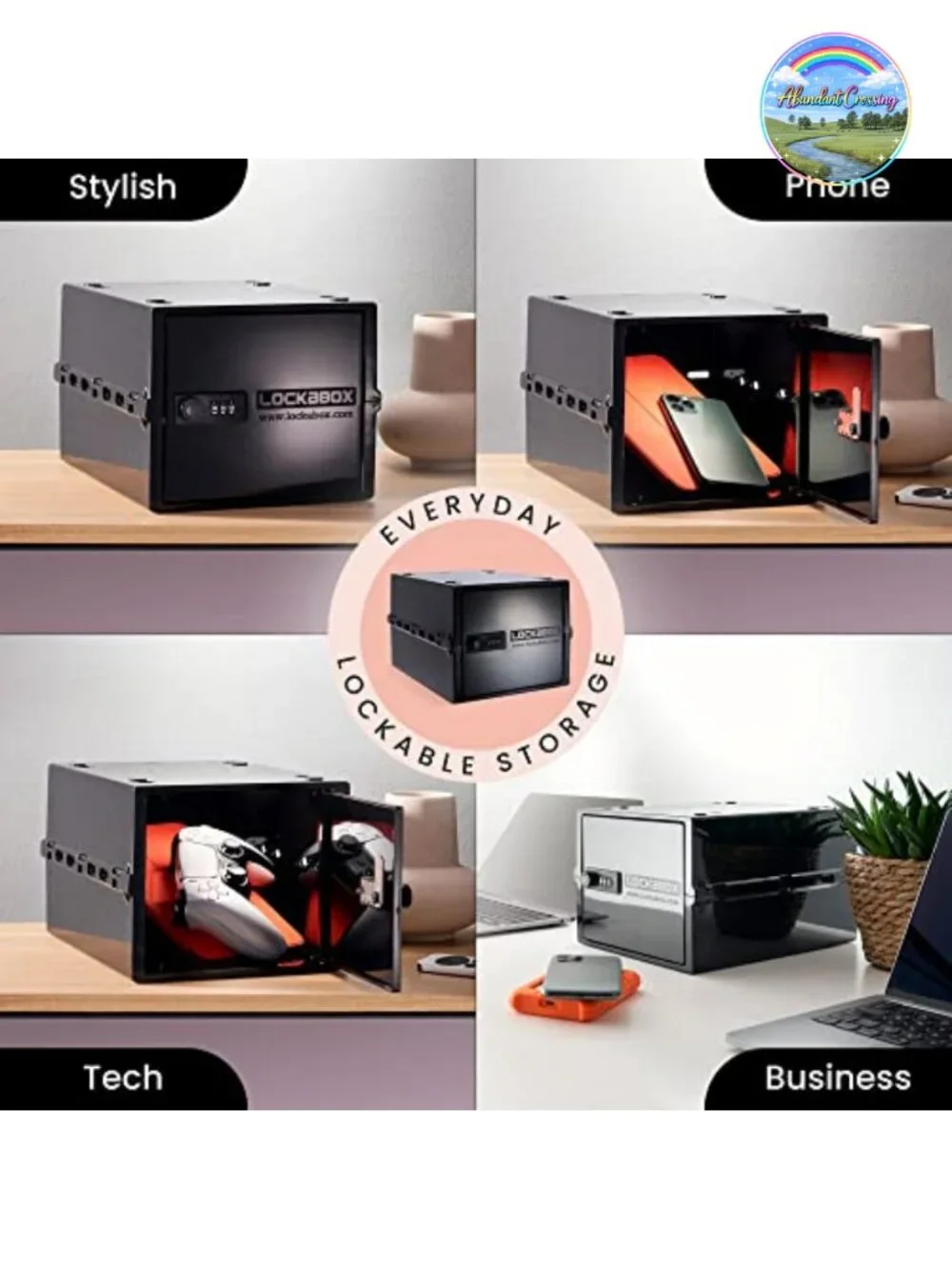 Lockable Storage Box for Food, Medicine Valuables - Food Grade Polycarbonate